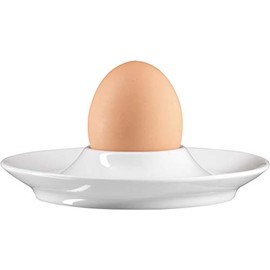 Seltmann Weiden Trio 001.686281 Egg Cup with Tray, White