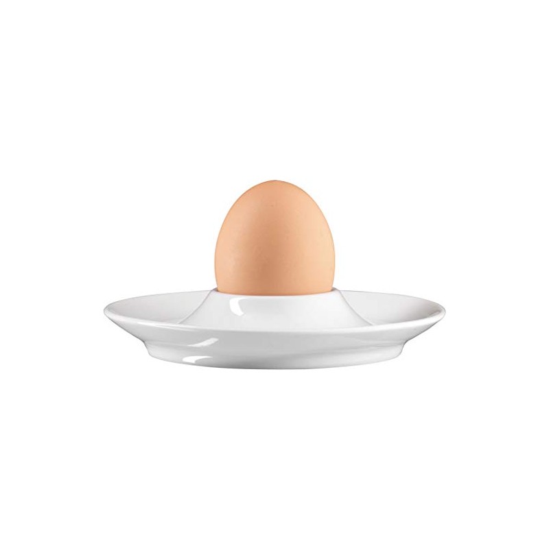 Seltmann Weiden Trio 001.686281 Egg Cup with Tray, White