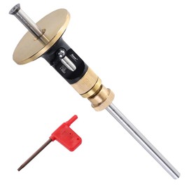 DOITOOL 1 Set Woodworking Writing Slide Mark Scraper Aluminum Wood Marking Gauge Mortise Marking Gauge Carpenter Marking Gauge Pencil Marking Gauge Woodrive