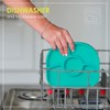 Bblüv - Yümi - Plato y cuchara de silicona antiderrame