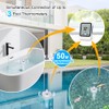 OFFCUP Wireless Floating Pool Thermometer, Water Temperature Thermometer with Indoor