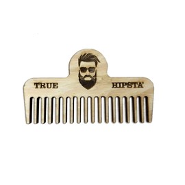 Wooden Beard Comb Beard & Moustache Hipsta Fun Pocket Comb Men Comb Natural Anti-static Comb Gift for Him