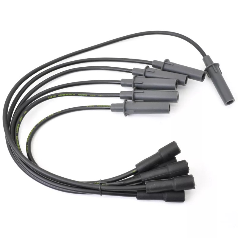 CNPAPC 6X Spark Plugs + Wire & Ignition Coil For