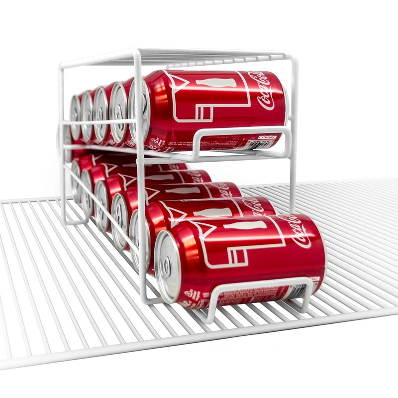 Sorbus Soda Can Rack Beverage Dispenser – Dispenses 12 Standard