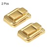 sourcing map Toggle Catch Lock, 48mm Retro Decorative Golden Hasp