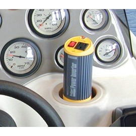 ProMariner 79018 ProSport Cup Holder 150-Watts Inverter for 110 VAC Devices
