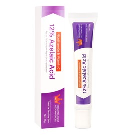 12% Azelaic Acid Face Serum, Azelaic Acid Deep Pore Cleansing, 20 g Azelaic Acid Serum, Azelaic Acid for Redness Compensation, Reduces Pigment Spots, Refines the Complexion