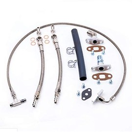 Kinugawa Turbo Oil & Water Line Kit Garrett T3 T4 T3/T4 T04E (18mm Water Hole)
