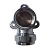 22mm x 3/4 Inch BSP Chrome Plated Wallplate Elbow