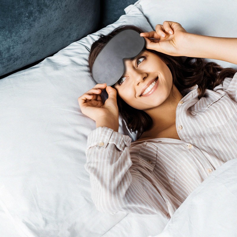 100% Blackout Sleep Masks for Women & Men, Eye Mask