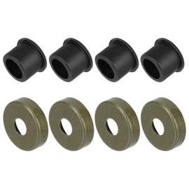 Fit for 1987-1990 Yamaha Banshee 350 YFZ350 Top J Arm Bushing Dust Cover Rebuild Kit OEM# 90381-15088-00 5YT-23517-00-00