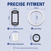 FixoTech Soft Serve Ice Cream Machine Parts, 15-Piece Replacement Kit