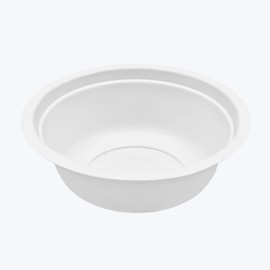 Deep 12 Oz Disposable Bowls | 5.3-Inch Diameter, Heavy-Duty, 100% Biodegradable, Oven Safe | Made of Eco-Friendly Plant-Based Sugarcane Bagasse Fibers| Compostable Bowls for Parties | Pack of 50