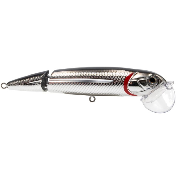 Livingston Lures Walking Boss II Jr.4 Black Back Chrome Shad