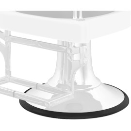 MoyRetty 22.8" Salon Chair Rubber Base Ring, Equipment 1 Pcs, Black