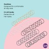Goody Ouchless Braided Elastics, Value Pack, 2 mm, 50 Count