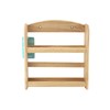 APOLLO 6328 2-Tier Spice Rack, Wood, Natural, 24.5x27x7