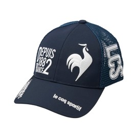 Cox Sportif LG5SCP06M Men's Cap, Mesh, Cooling Sensation, Absorbent, Quick Drying, Sporty Golf, NV00 (navy)