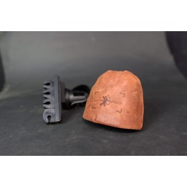 Shatterproof Archery Hunting Limb Mount Quiver | Recurve Bows | Longbows | Broad-Heads | Brandy, 4 Arrow | Traditional Archery Quiver | Strap On