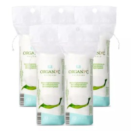 Colman 콜만 오가닉 뷰티패드 화장솜 70매 x 5 Coleman Organic Beauty Pad Cotton Pads 70ea x 5