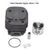 48mm Cylinder Piston Kit Cylinder Piston Circlip Set Garden Chainsaw