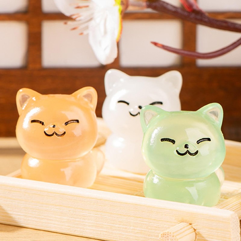 Cat Statue | Art Decorations | Desktop Ornament, Cute Cat