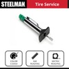 Steelman Color Coded Tread Depth Gauge, Quickly Identifies Amount of