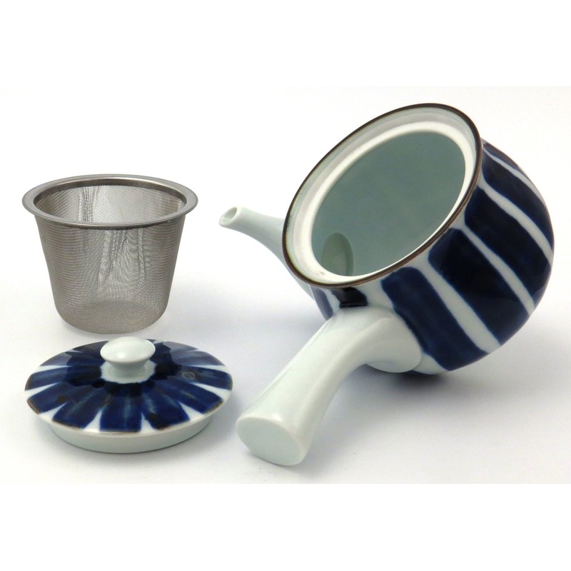 Hasami 舘山 Basting 山水 急須 Small