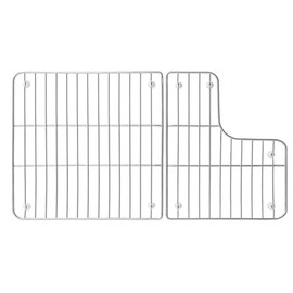 K-6449-ST Stainless Steel Sink Protector Grid, for Kohler Sink Rack Whitehaven 5827 and K-5826