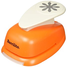 Barrilito PF014J Perforadora de figura flor tipo daisy, tamaño jumbo, medida diametro aproximada 5cm (50mm)