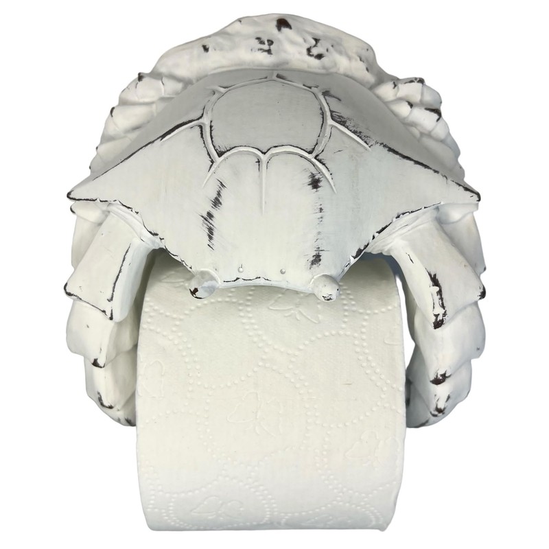 Crab Wall Mount Toilet Paper Roll Holder - Unique Decorative