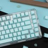 JOLINTAL Gradient Lake Blue Keycaps 121 Keys, Shine Through PBT