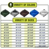 Core Tarps Heavy Duty 8 Mil Tarp Cover, Waterproof, UV