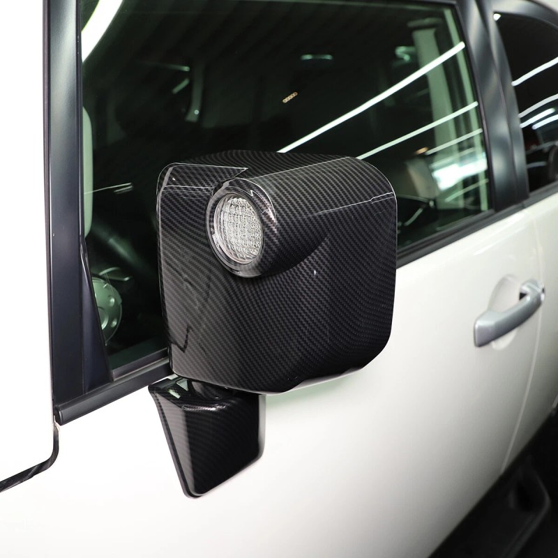 momocar Carbon Fiber Car Side Rearview Mirror Cover Trim Fit