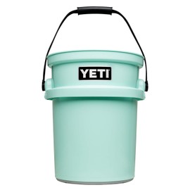 YETI Loadout 5-Gallon Bucket, Impact Resistant Fishing/Utility Bucket, Seafoam