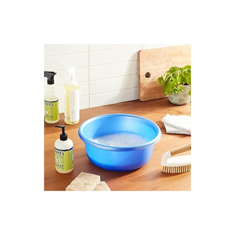 Ybm Home Round Plastic Wash Basin 1147 (2, Beige with