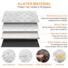 for Hummer EV Accessories Windshield Sun Shade,Windshield Snow Cover 4-Layer