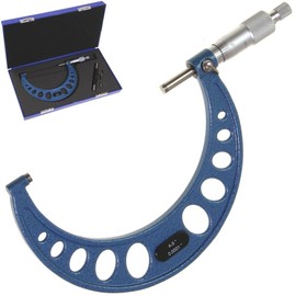 Anytime Tools Outside Micrometer Professional Grade Precision Machinist Tool (4-5"/0.0001")