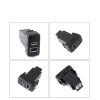 LUC Type-A/C Premium USB Charger Adapter Switch For Toyota Tundra