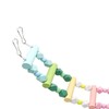 Bird Ladder Bridge Hanging Wooden Parrot Swing Bridge for Bird