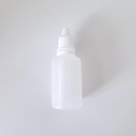 Mini decanting bottle 30ml translucent white cosmetic oil saline ink essence / 미니 소분 공병 30ml 반투명 화이트 화장품 오일 식염수 잉크 에센스