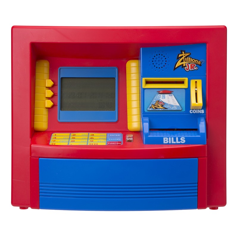 Zillionz Jr. Deluxe ATM Savings Bank, Standard Packaging