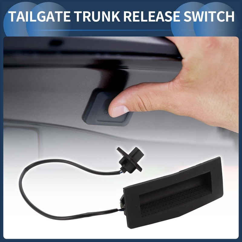 INFINAUTO Tailgate Trunk Release Switch Rear Trunk Lid Lock Boot