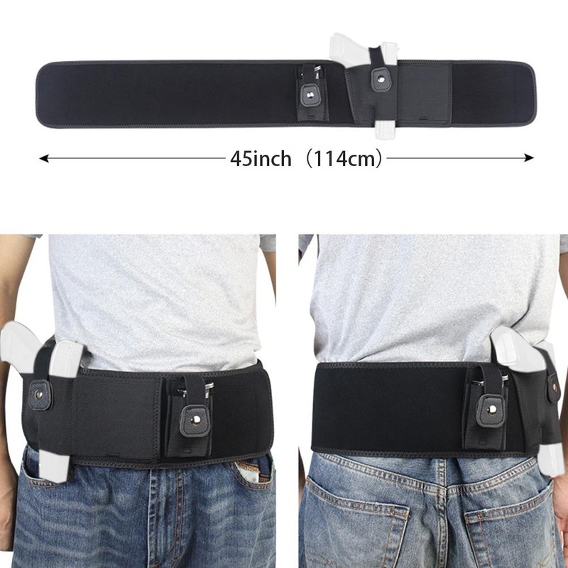 Belly Band Holster for Concealed Carry Breathable Neoprene Holster for