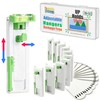 Damage Free Picture Hangers, No-Drill Adjustable Wall Hooks with Bubble