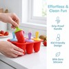 Ice Lolly Moulds, 6 Cavity Ice Lolly Moulds with Sticks