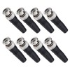 Create idea 8Pcs BNC Male Connector Replacement BNC Male Soldering
