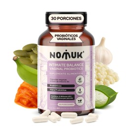 Intimate Balance Vaginal Probiotics Probioticos Vaginales Mezcla 5 Cepas Lactobacillus e Inulina Prebiótica Apoyo Ph Vaginal Equilibrio Femflora 10...