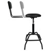 Performance Tool W85016 Pneumatic Stool w/Removable Backrest