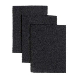 Replacement Charcoal Filter Pads Compatible With Broan-NuTone BP58 & 43000 Series Range Hoods - 7.75" x 10.5" - 3-Pack